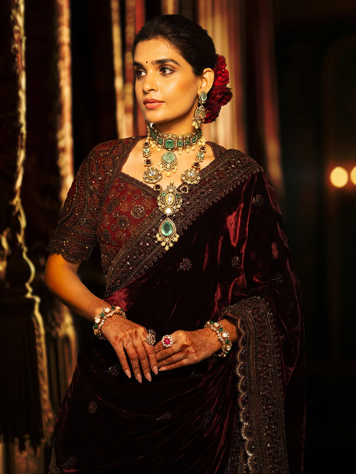 PMJ Jewels heirloom-inspired bridal campaign